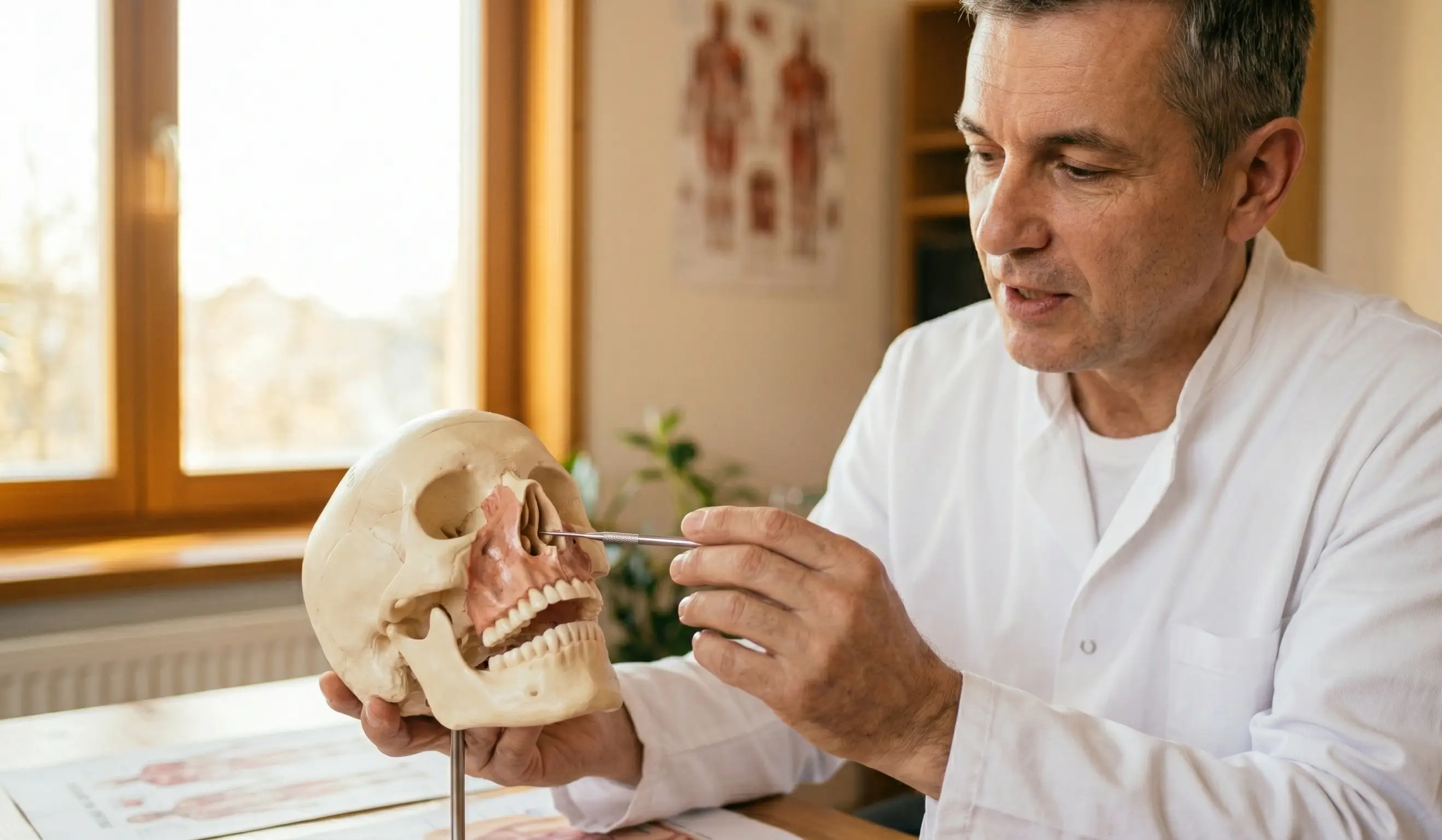 rhinoplasty anatomical model sneeze pressure