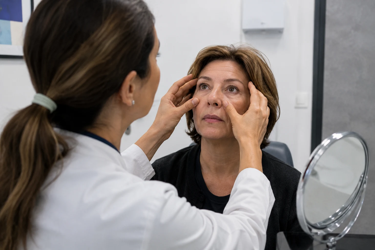 eyelid surgery consultation