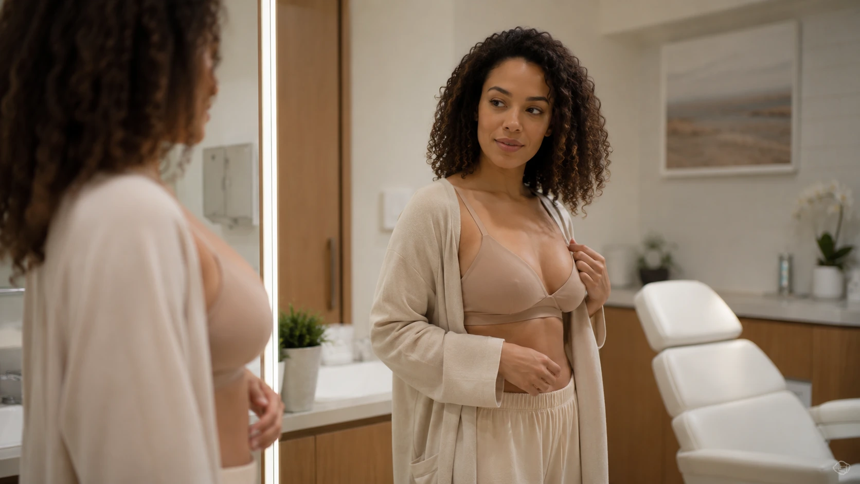 post breastfeeding breast implant consultation