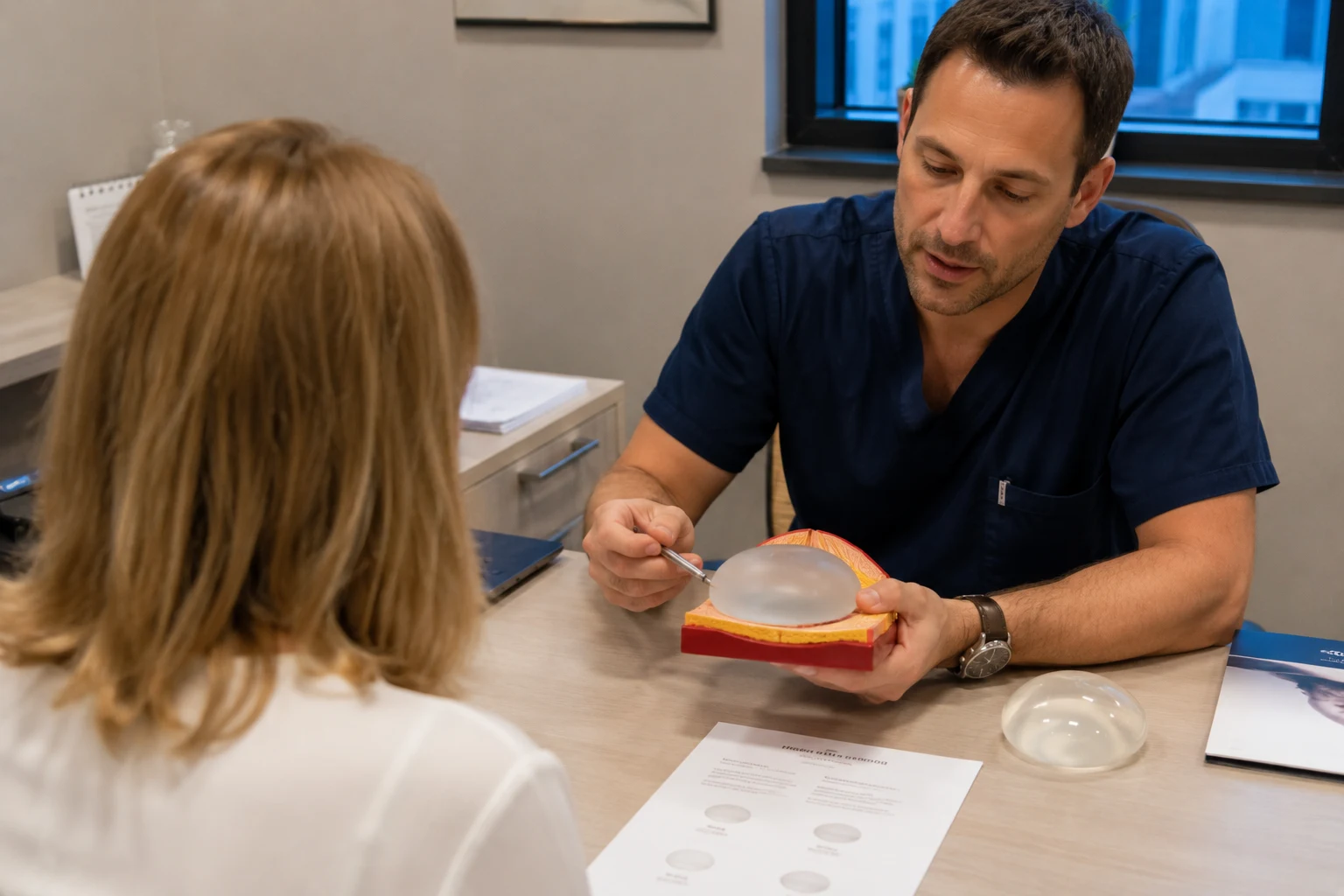 infected breast implants consultation