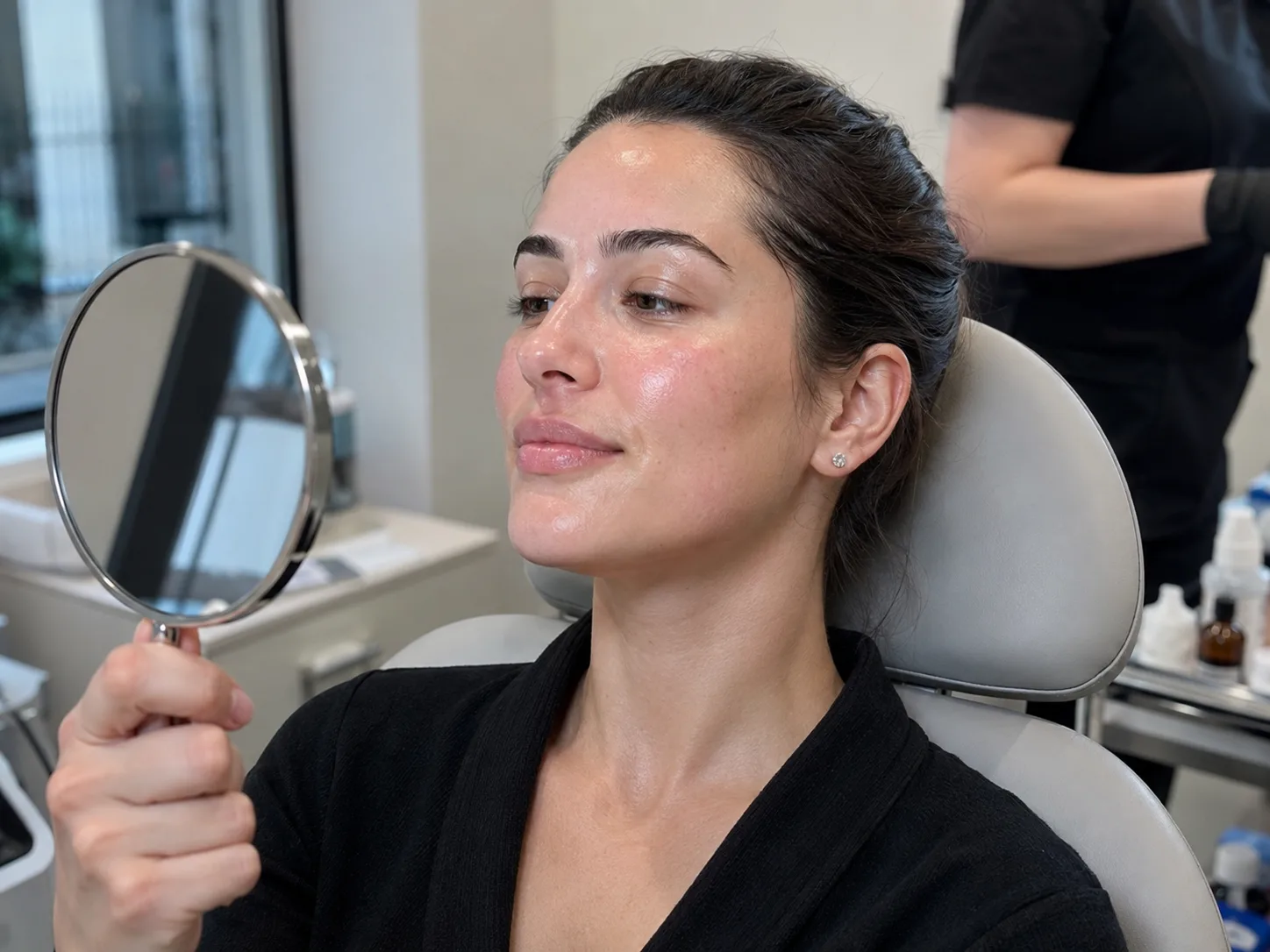 glass skin after mesotherapy treatment