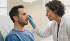 clinical examination rhinoplasty healing palpation