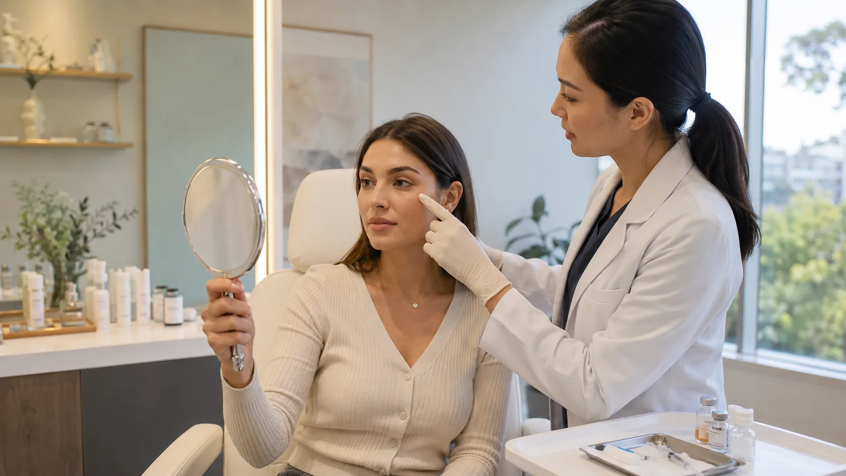 is jelly roll under eye botox safe treatment