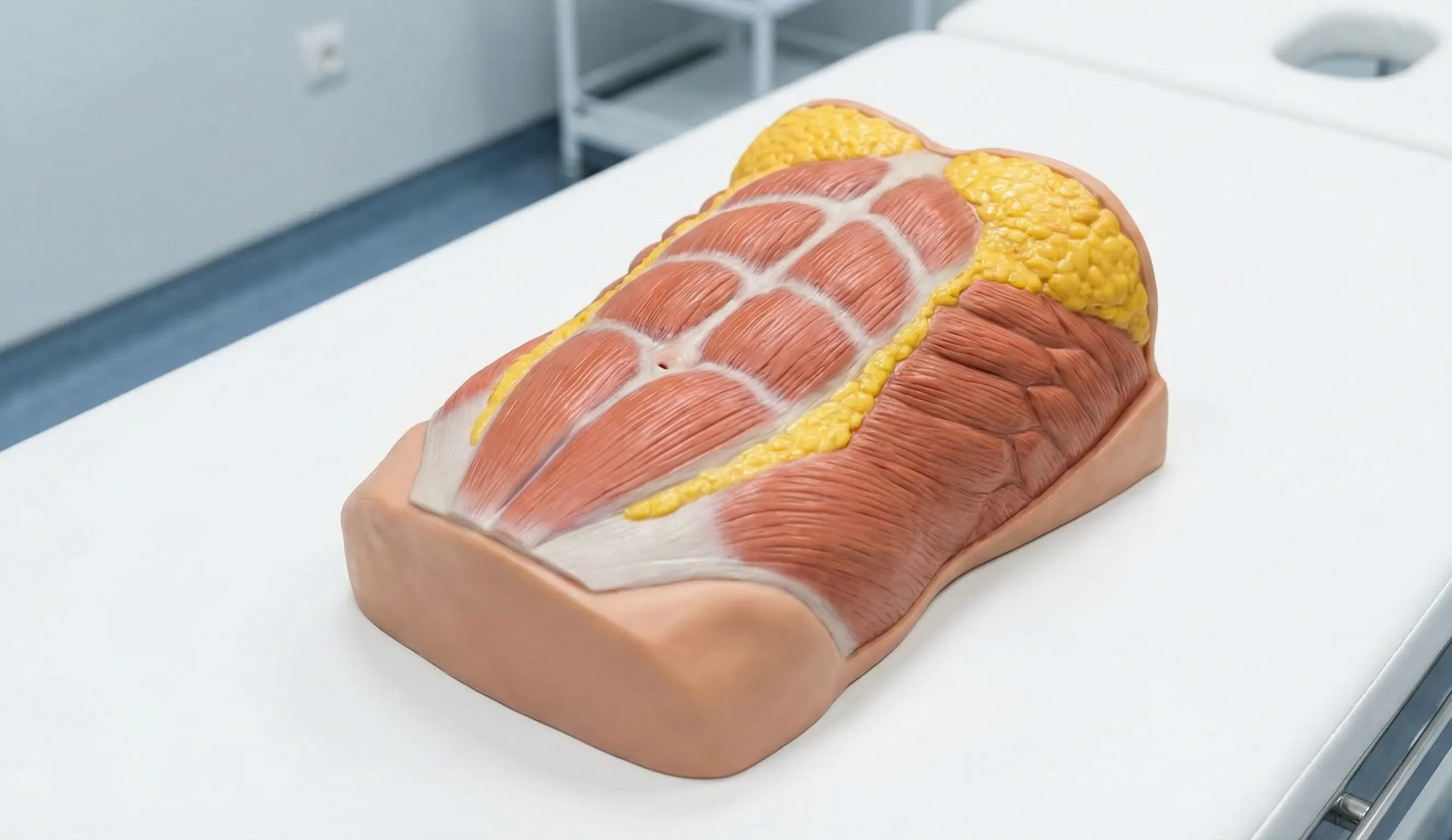 anatomical model abdominal muscles