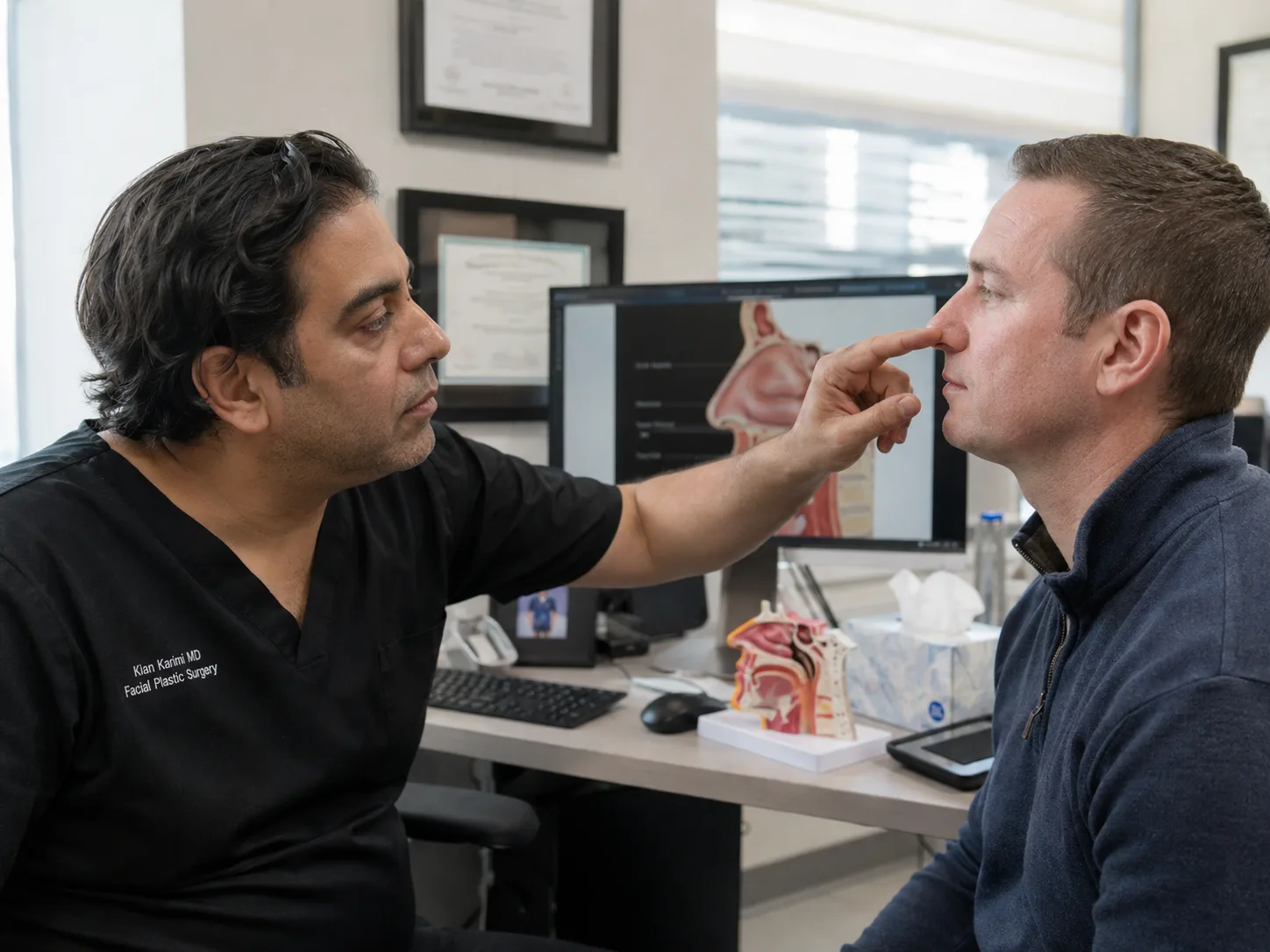 rhinoplasty consultation