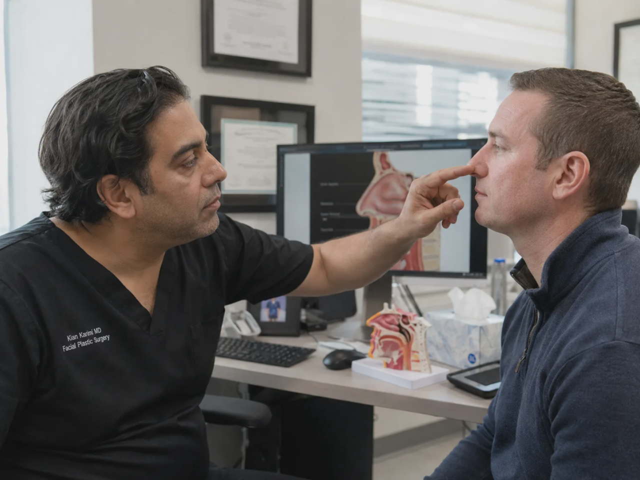 rhinoplasty consultation