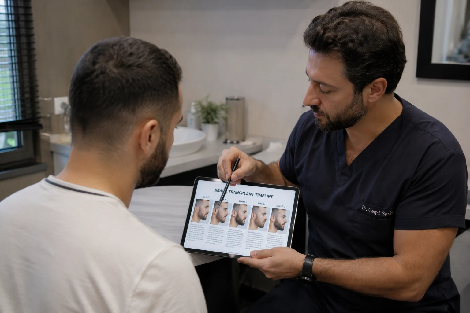 beard transplant consultation