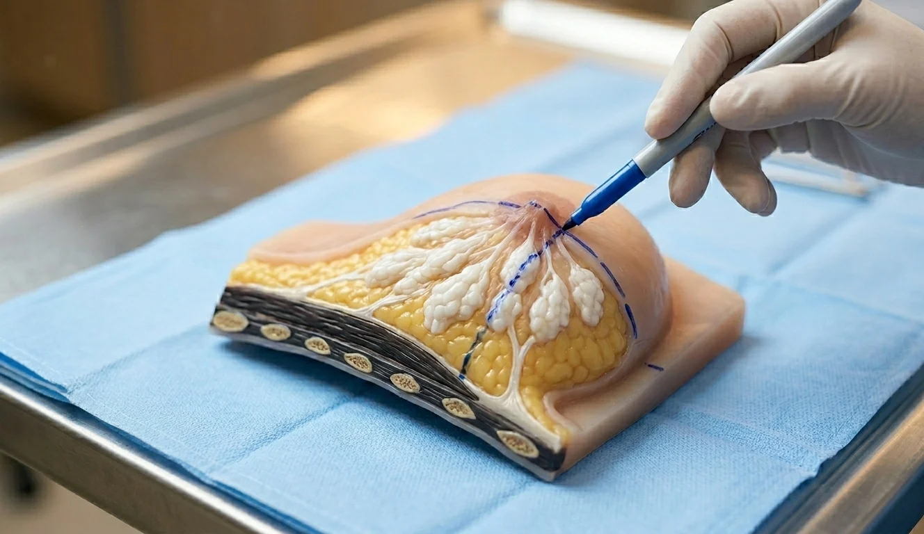 realistic breast lift auto augmentation anatomy model