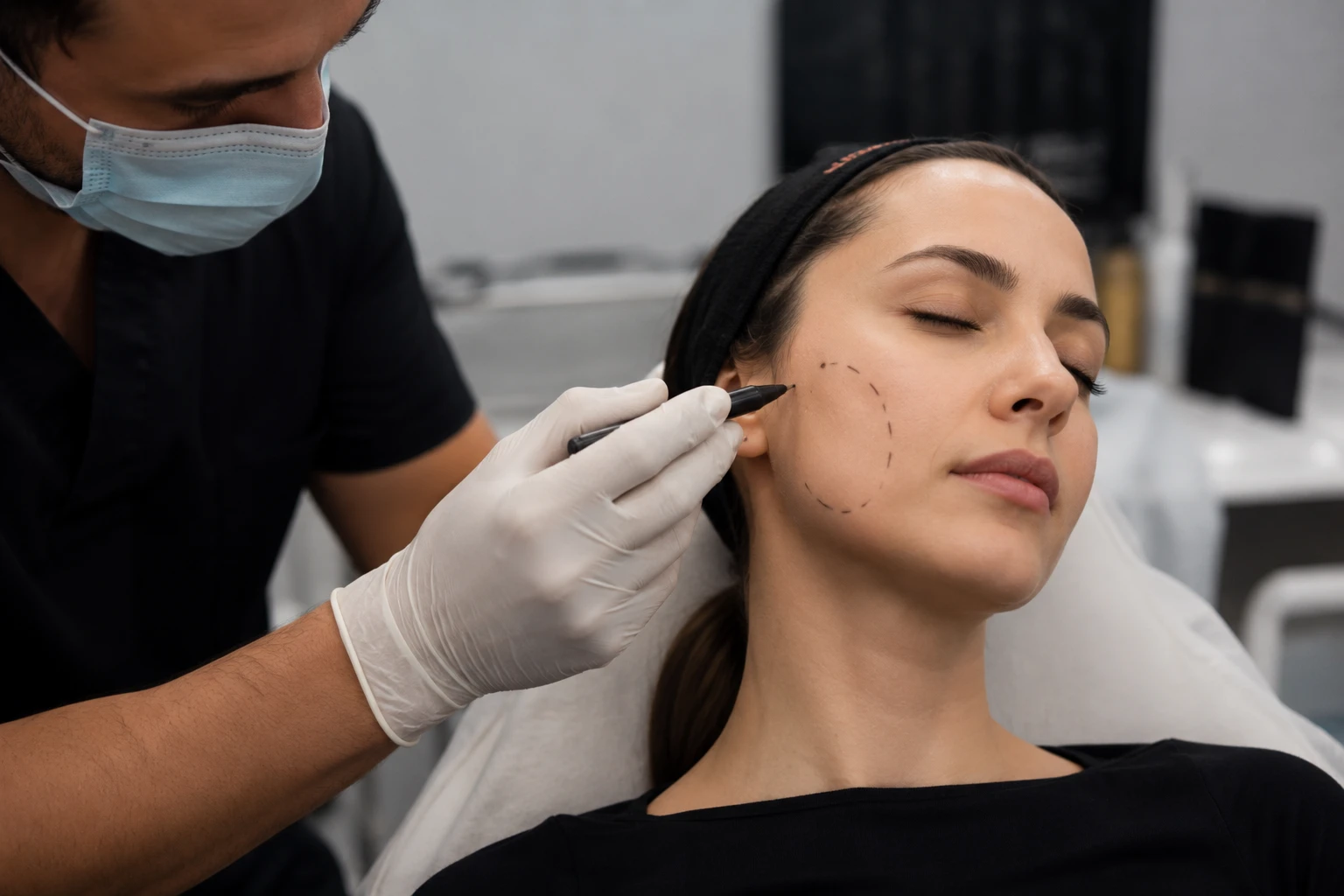 buccal fat removal surgery day