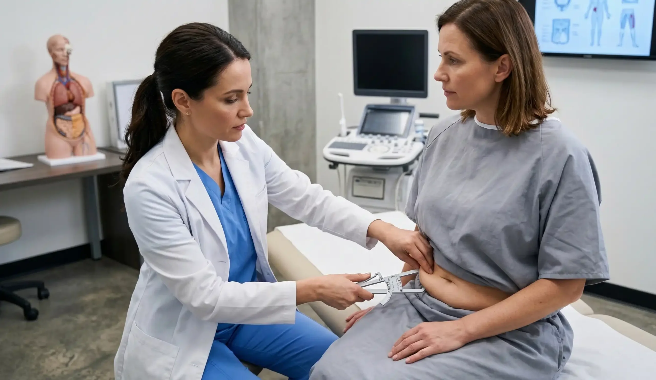 clinical tummy tuck evaluation examination
