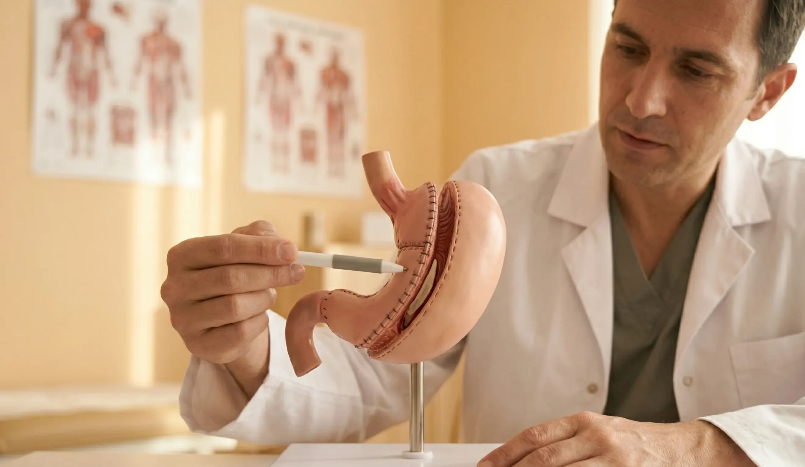 anatomical 3d model gastric sleeve