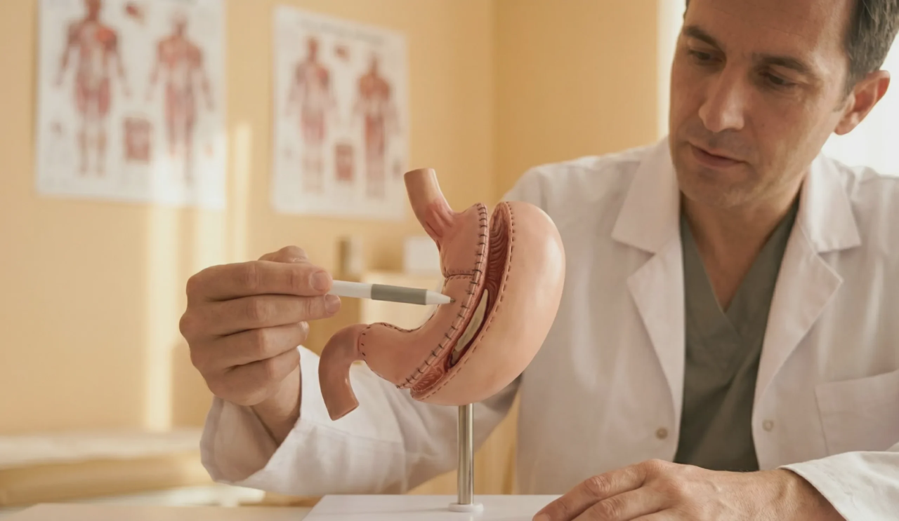 anatomical 3d model gastric sleeve