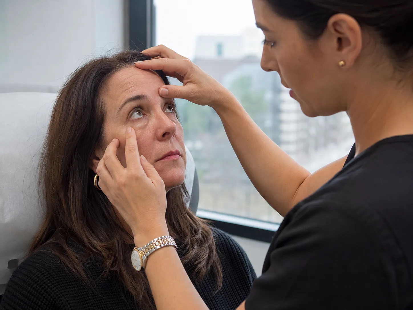 eyelid surgery consultation