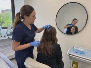 mesotherapy follow up hair check