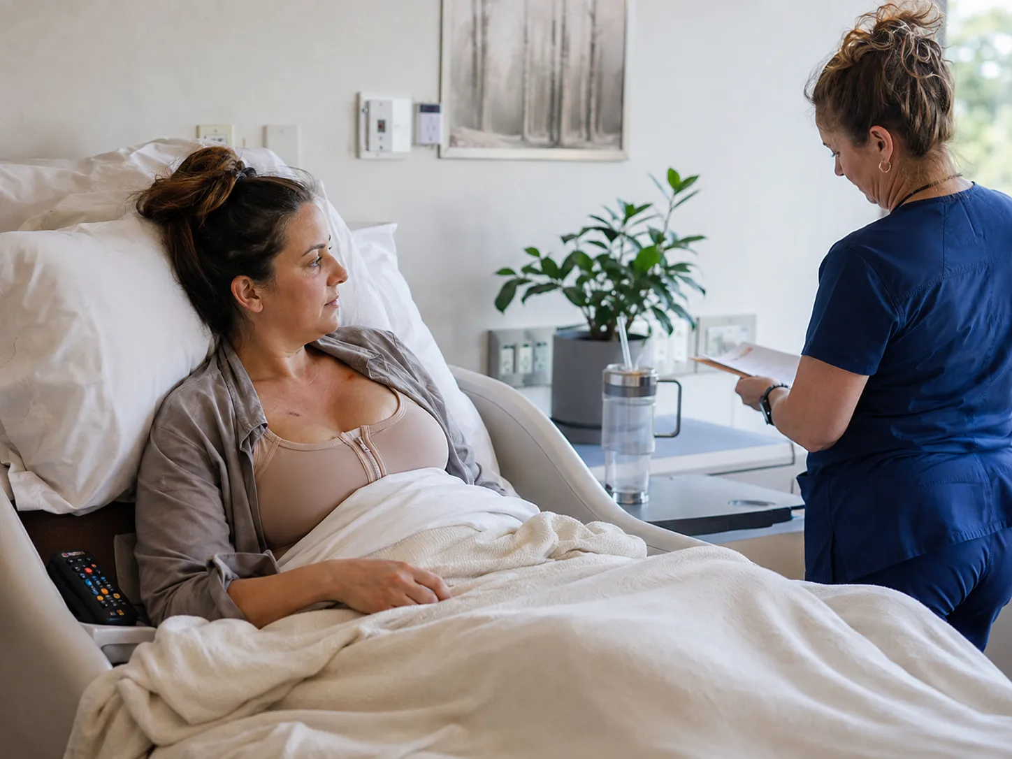 recovery after breast reduction