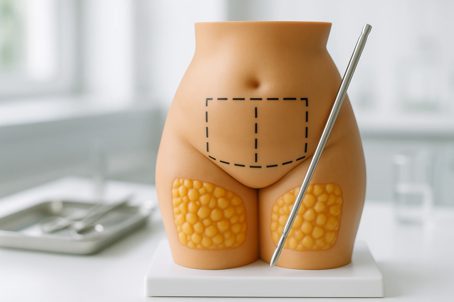 aree di liposuzione