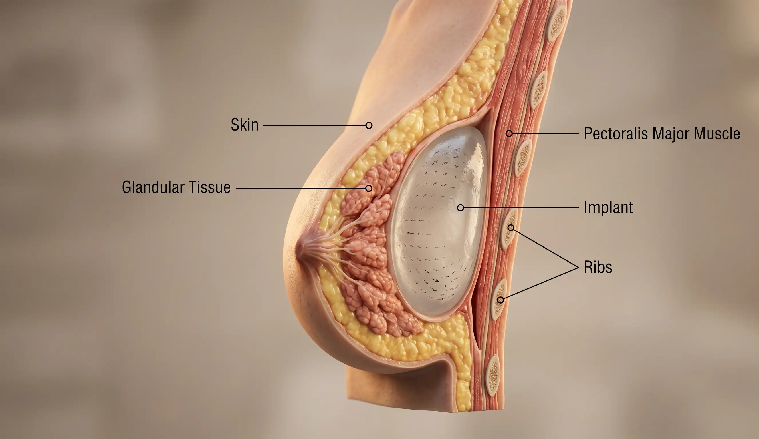 3d model breast implant bounce dynamics
