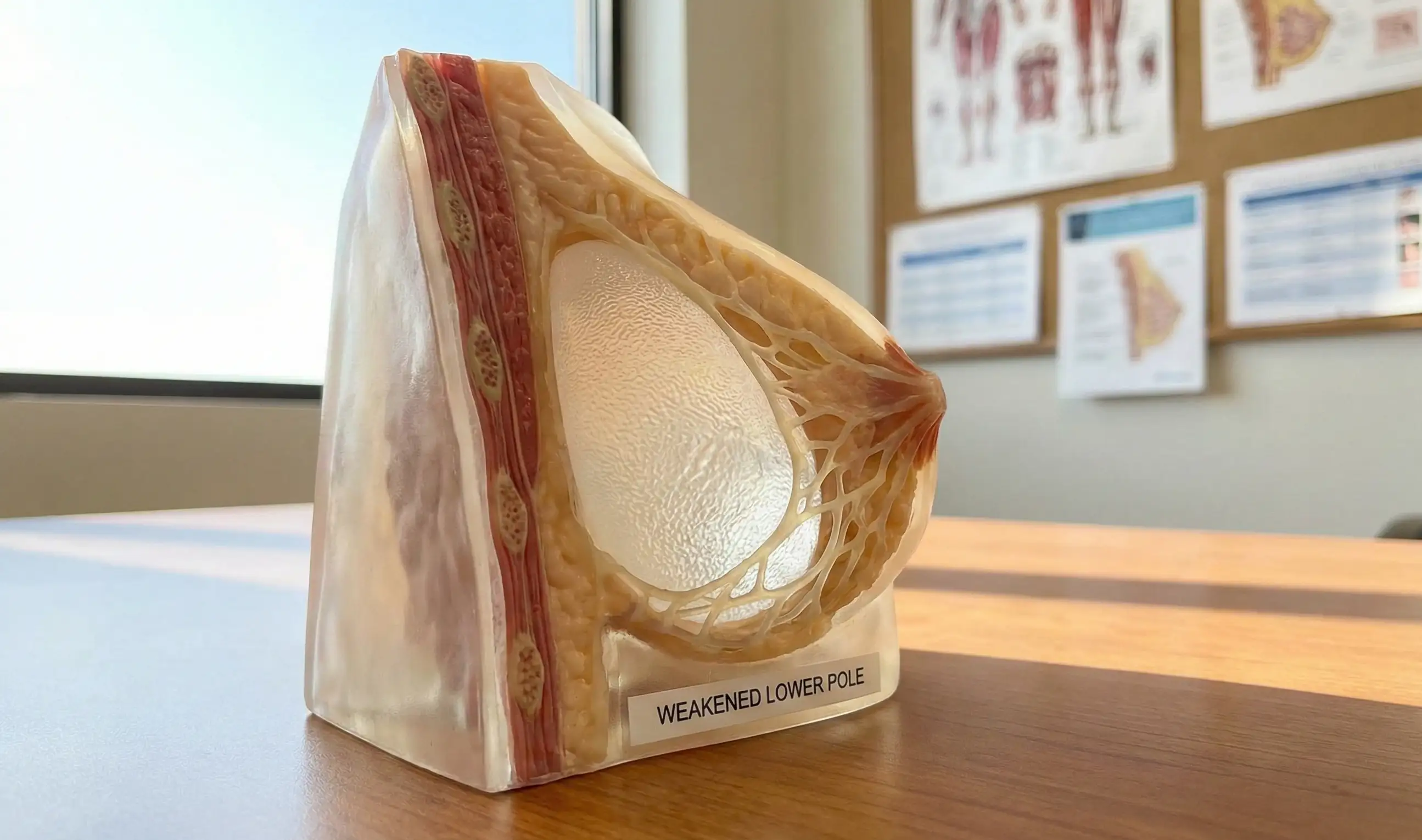 model suport țesut mamar slab