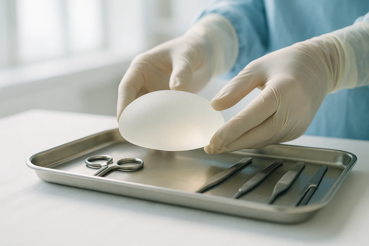 breast implants removel surgery