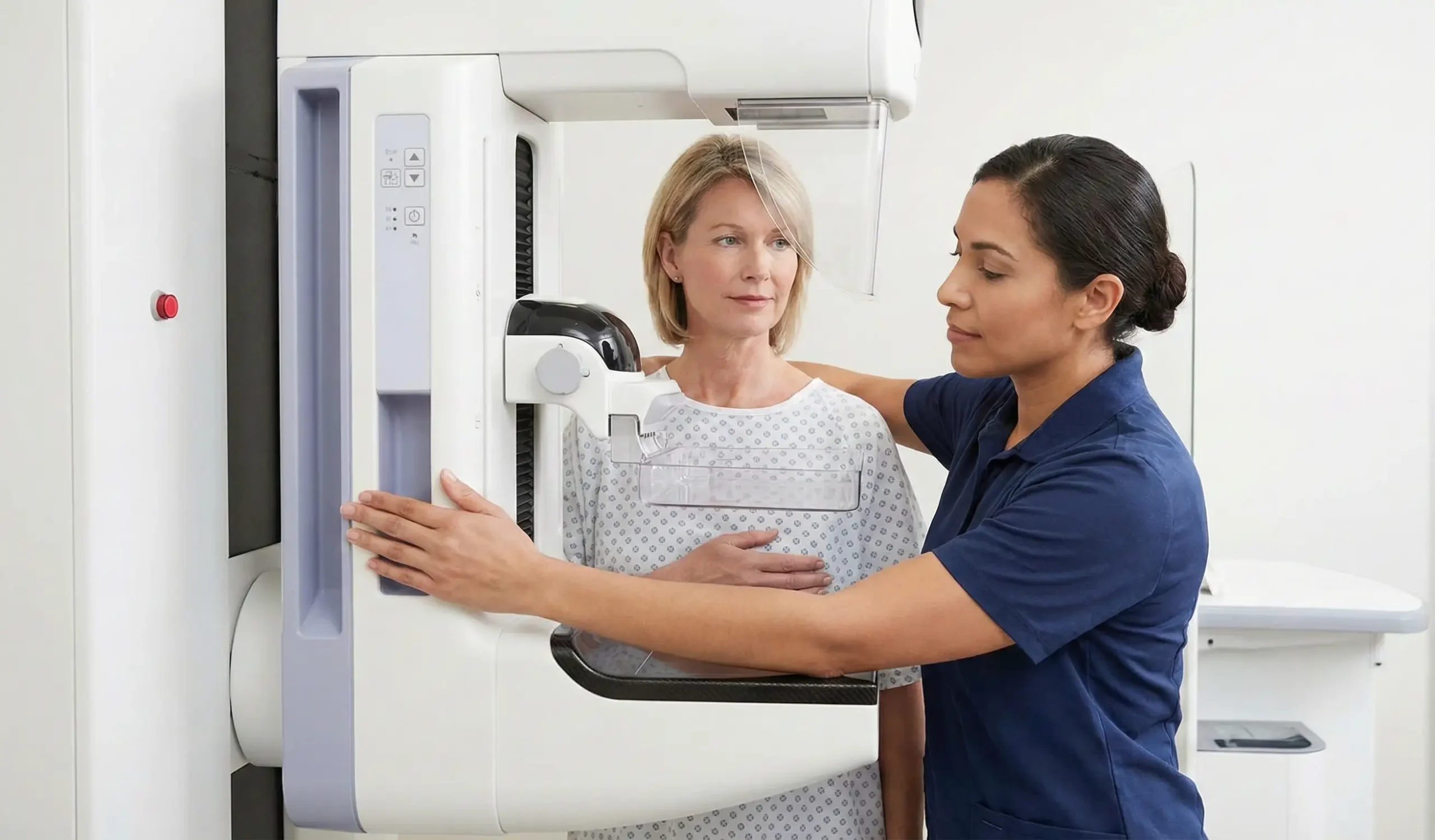 mammogram procedure technician patient