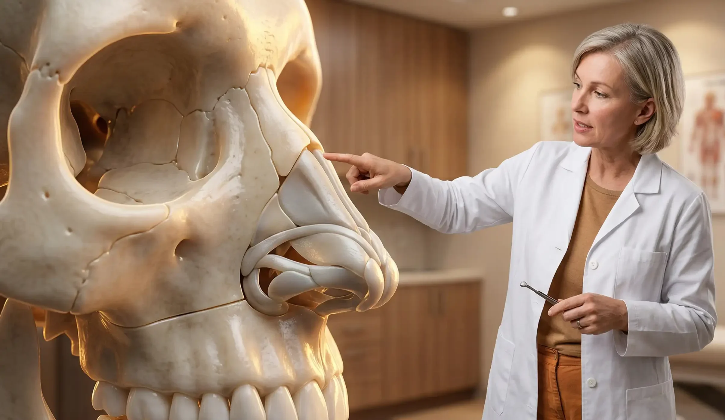 modello anatomico di rinoplastica