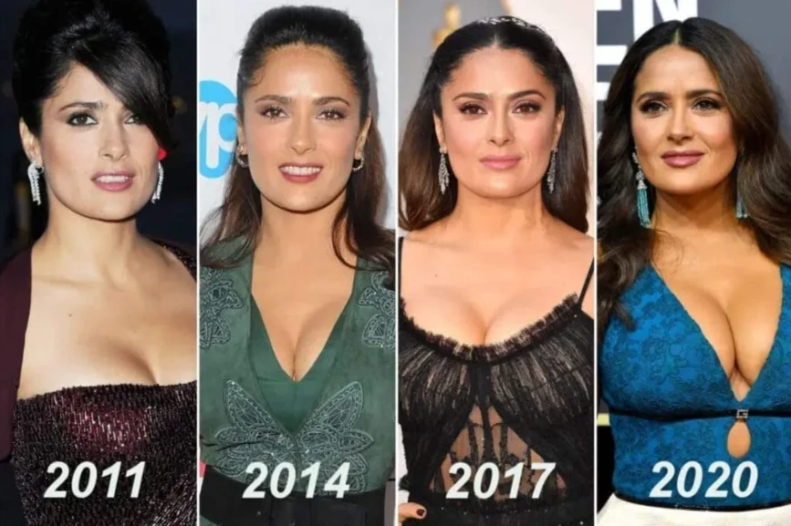 seno di Salma Hayek