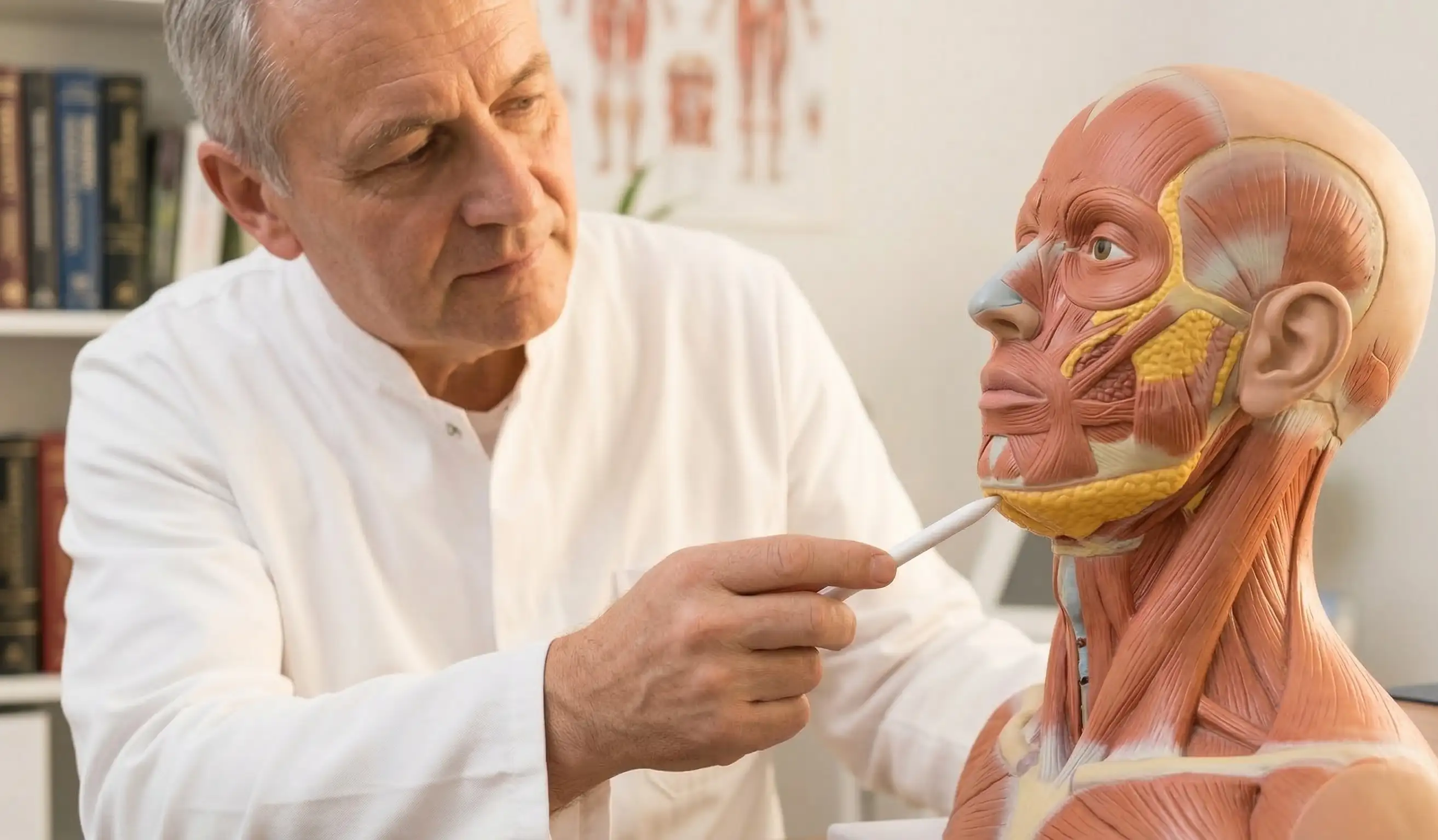 otoplasty chin liposuction model