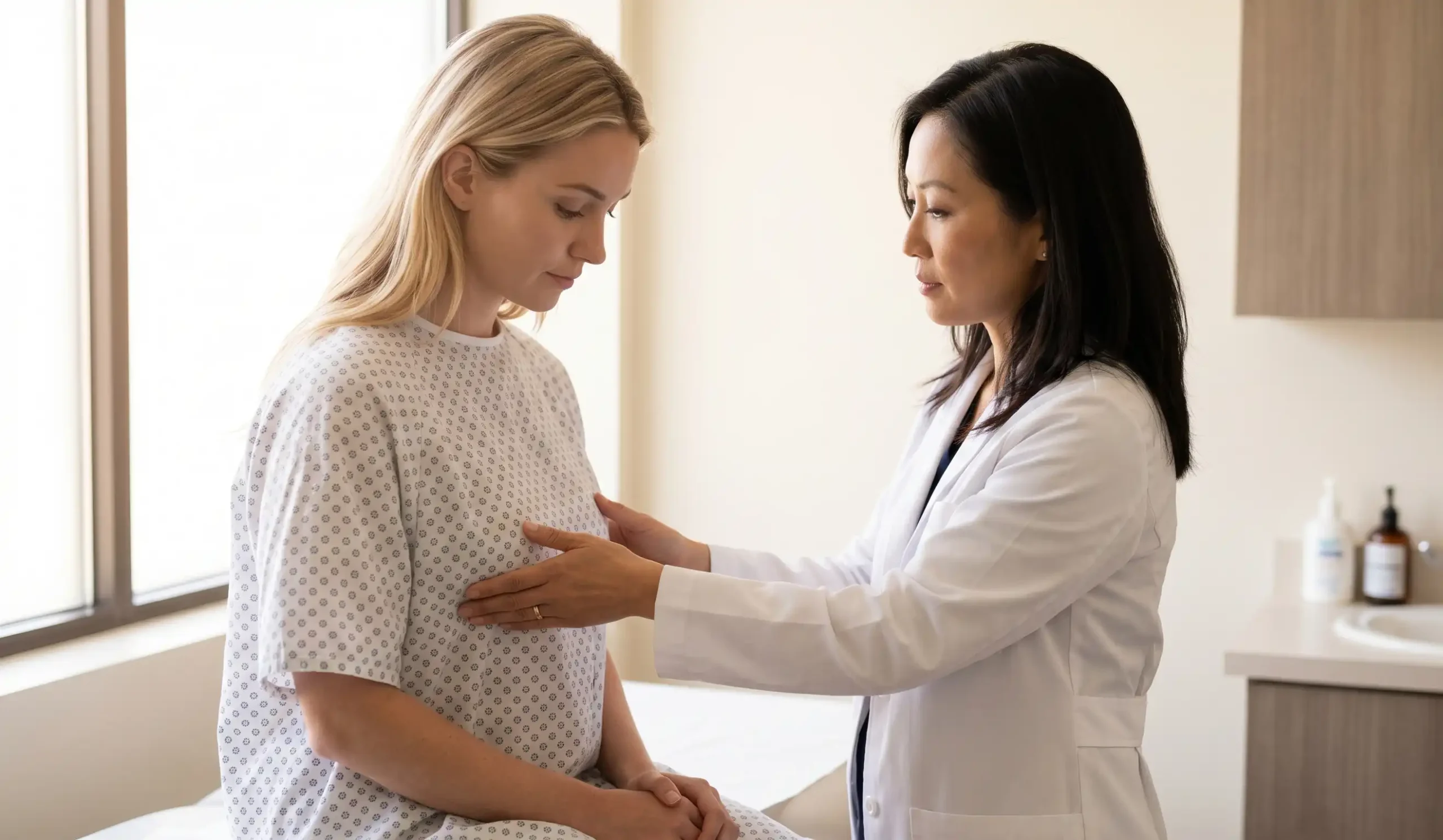 breast lift patient doctor consultation