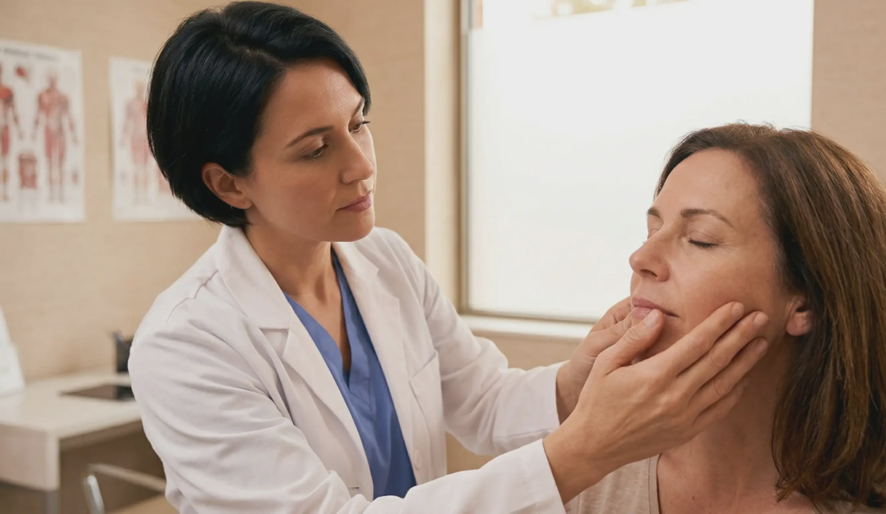 clinical examination face thinning surgery