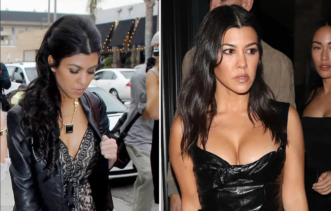 kourtney kardashian before after cover