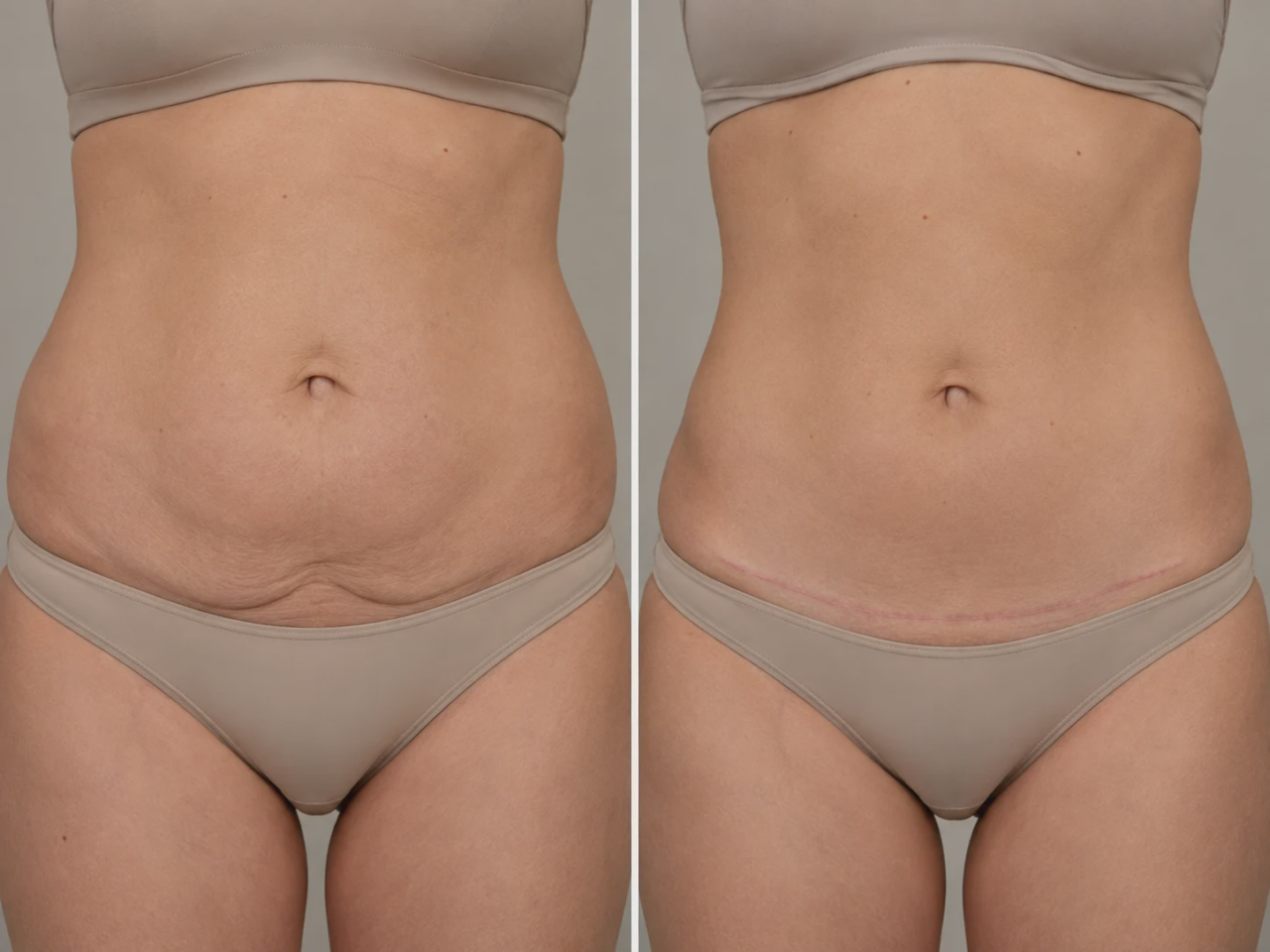 how does a tummy tuck change your body before and after
