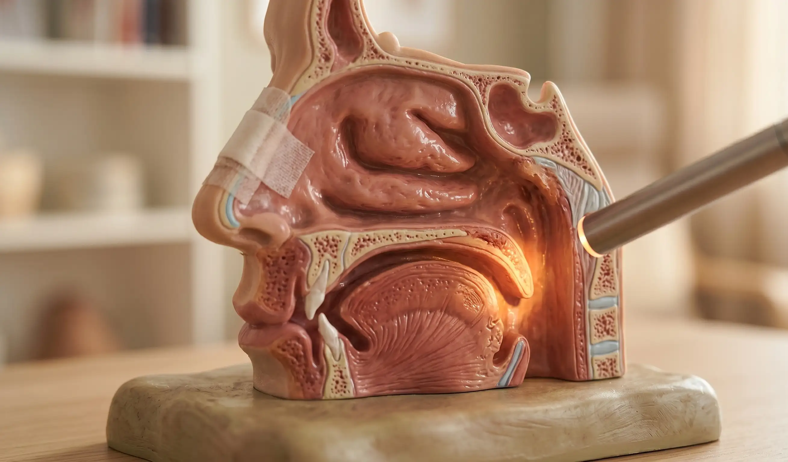 anatomical model rhinoplasty nasal pharyngeal anatomy