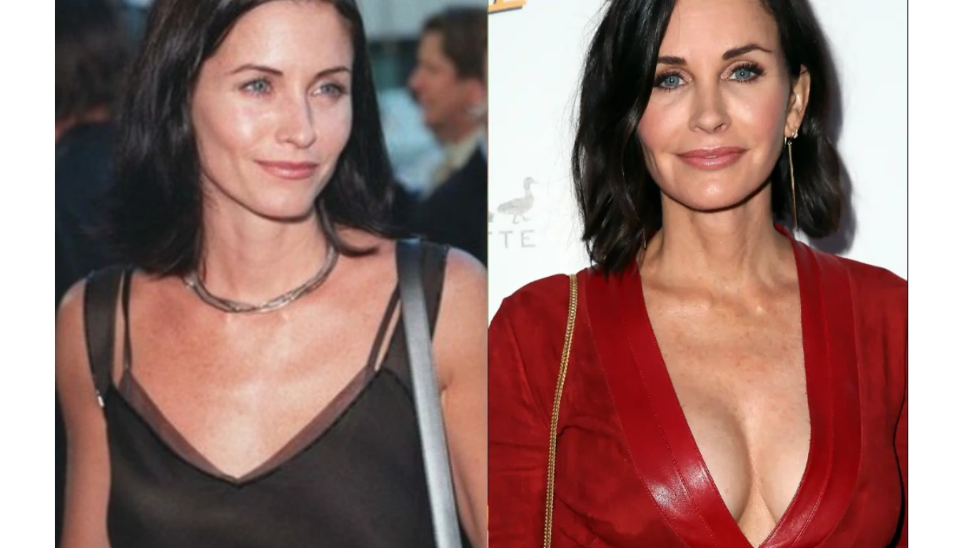courtney cox before and after cover