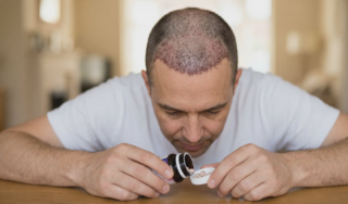 hair transplant biotin