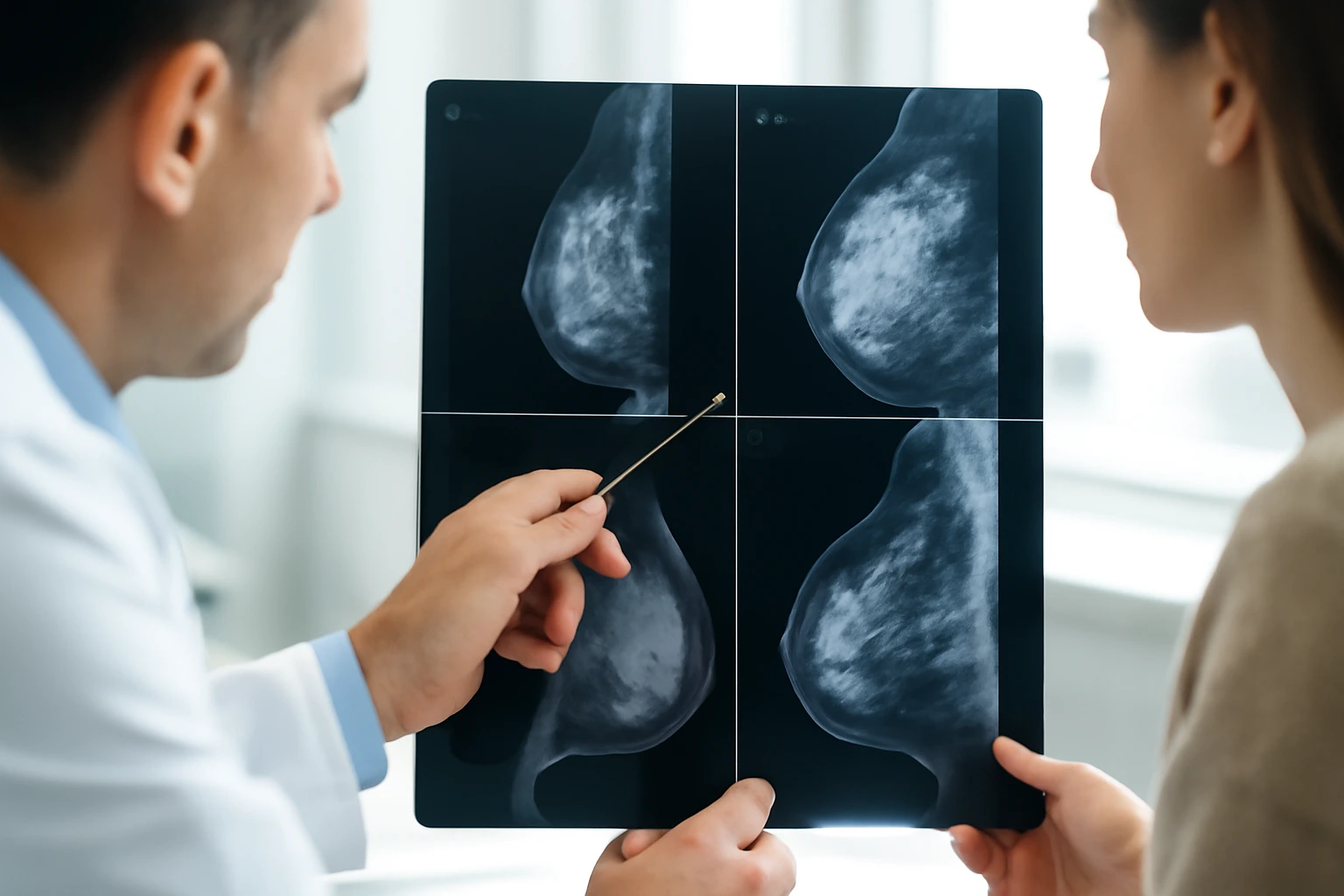x ray images of breast implants