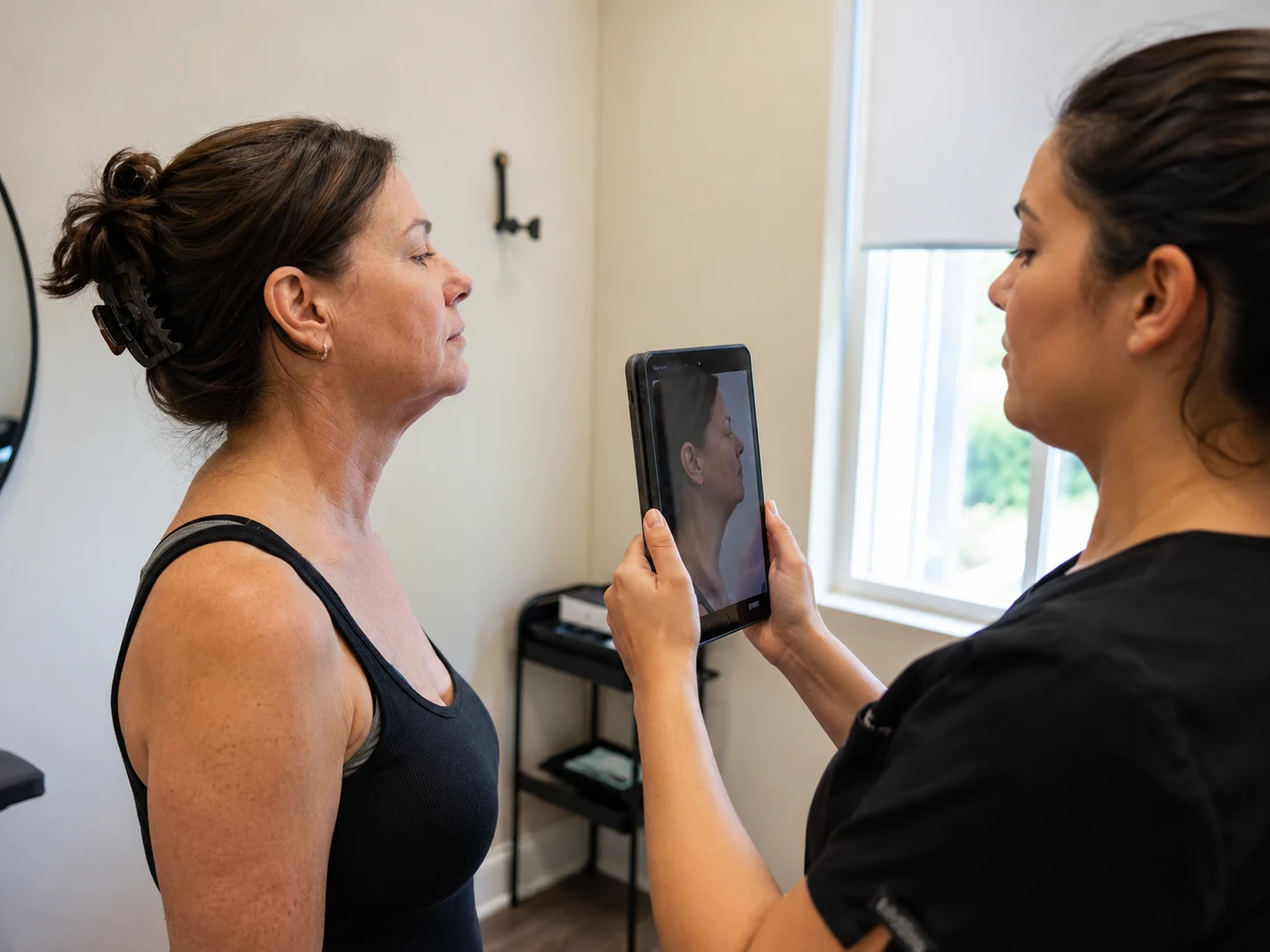 neck lift treatment planning session