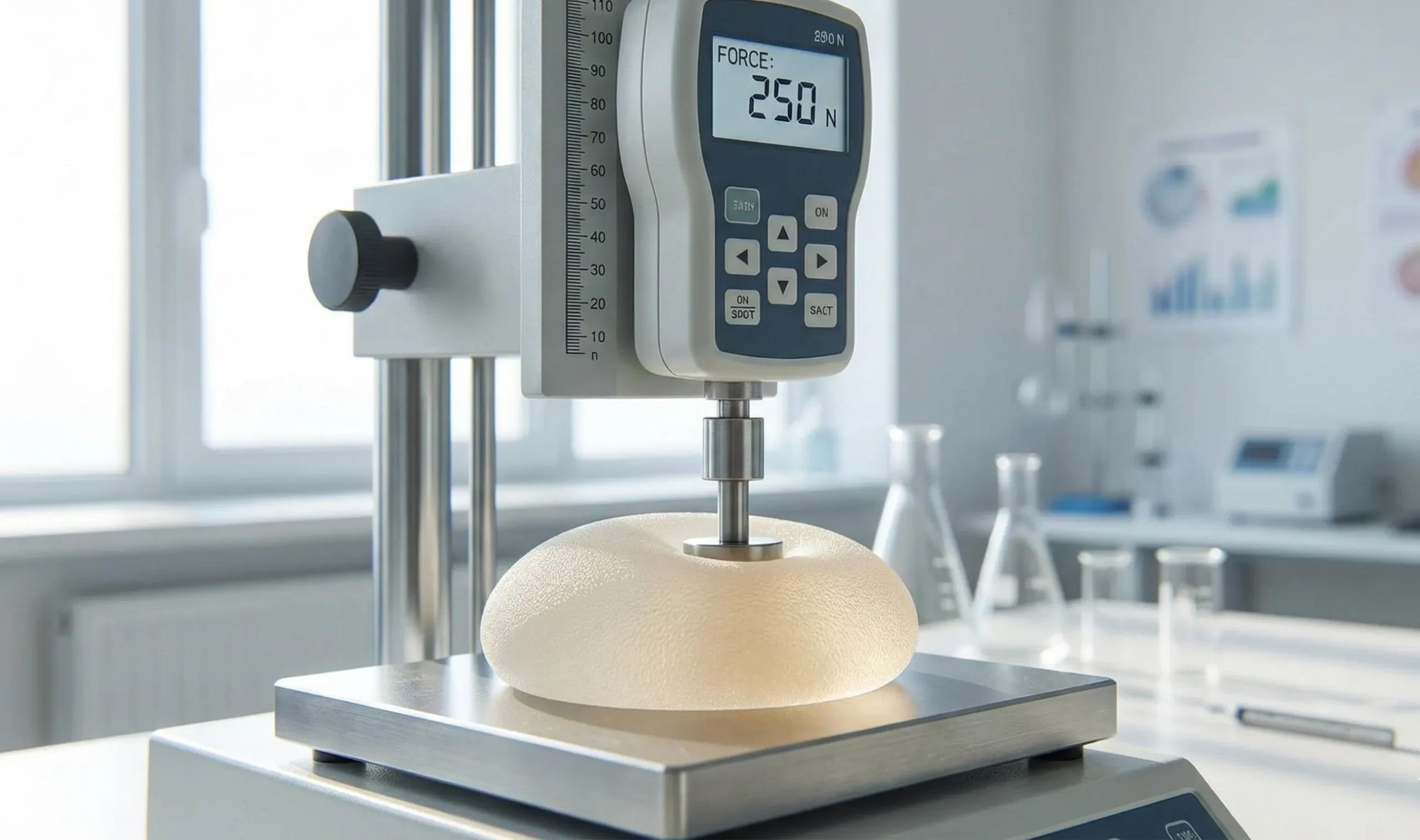 breast implant mechanical pressure test