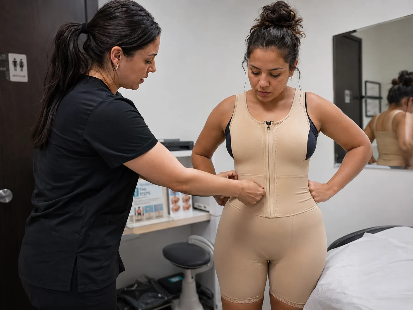 compression garment after liposuction