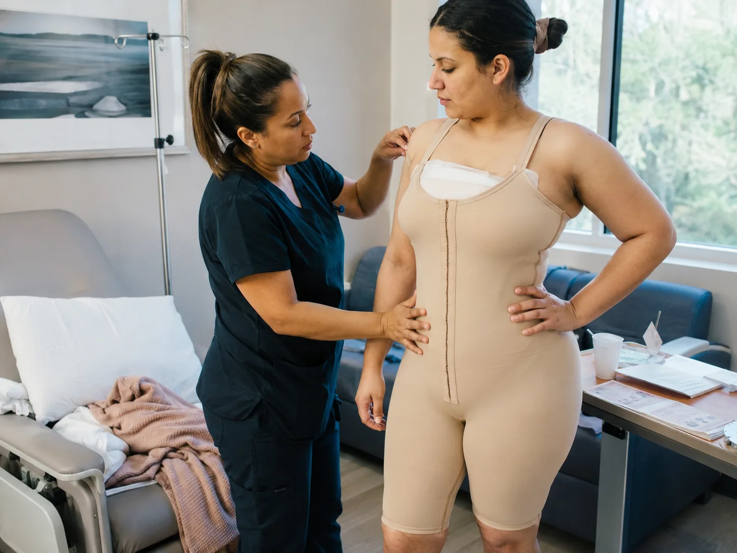 compression garment after lipo 360