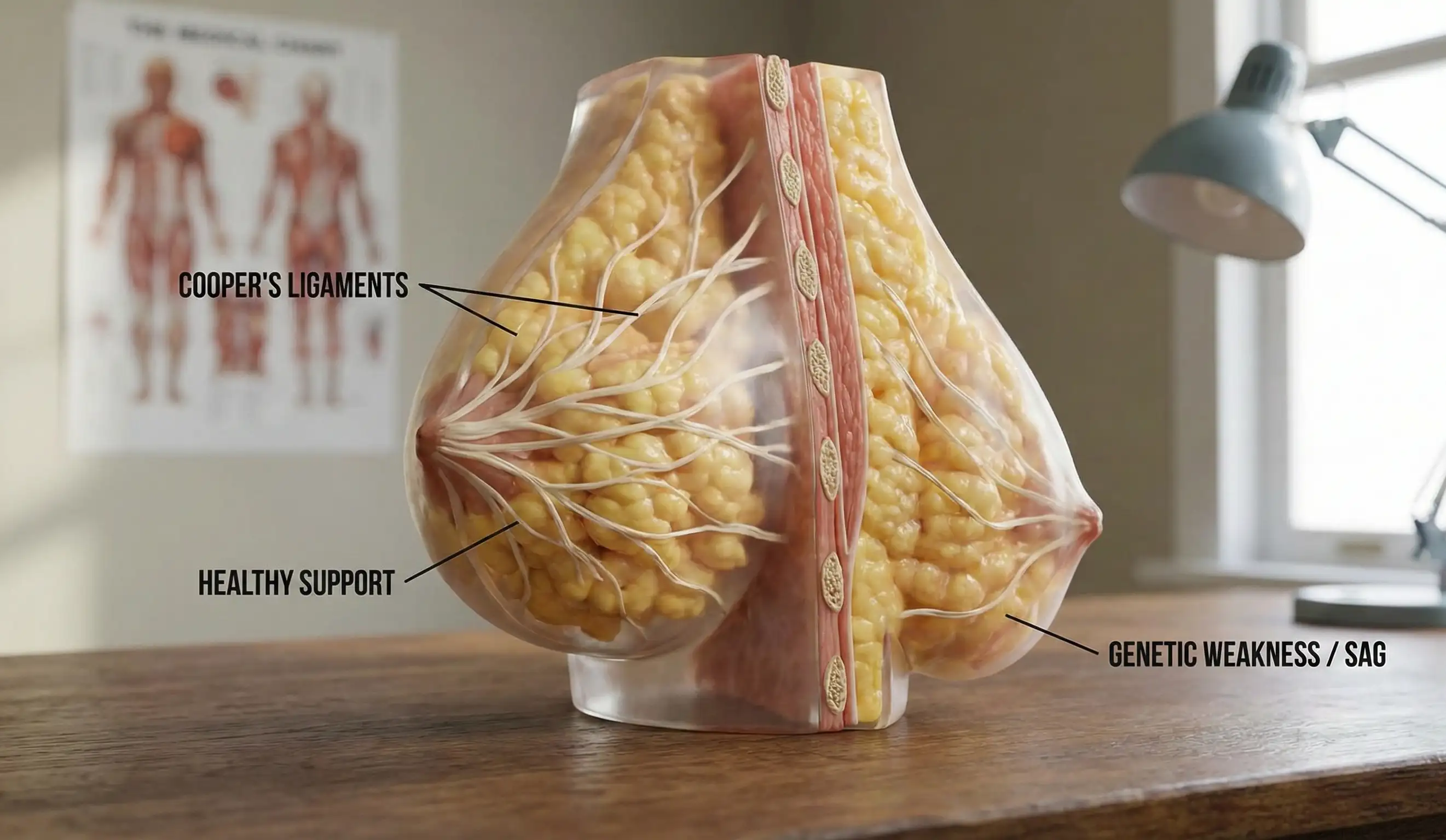 anatomia ligamentelor Cooper susținerea sânului