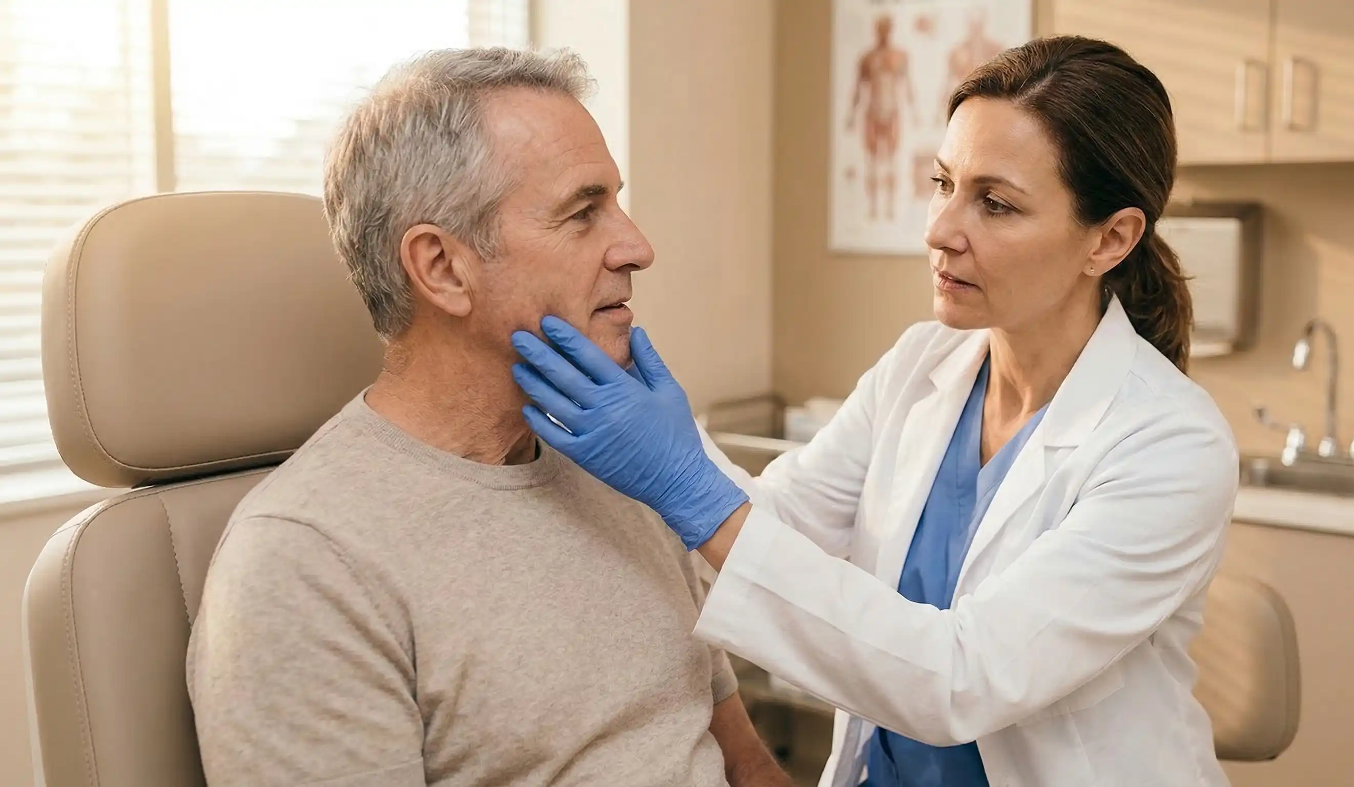 face lift expression doctor patient consultation preservation