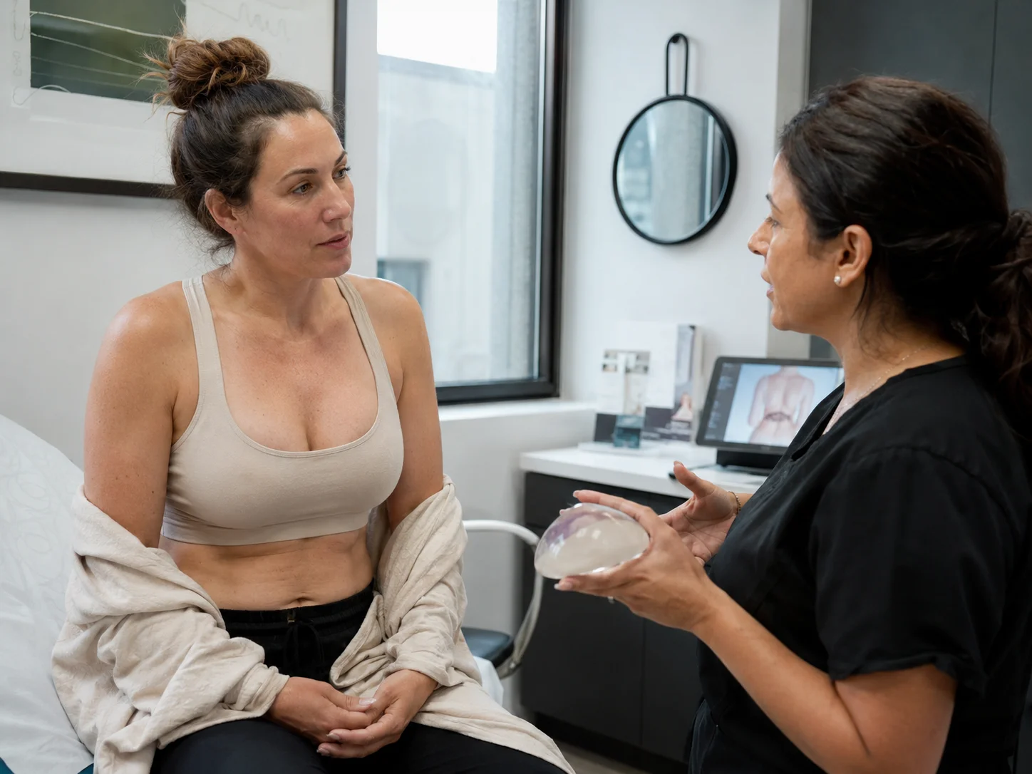 to get a breast lift