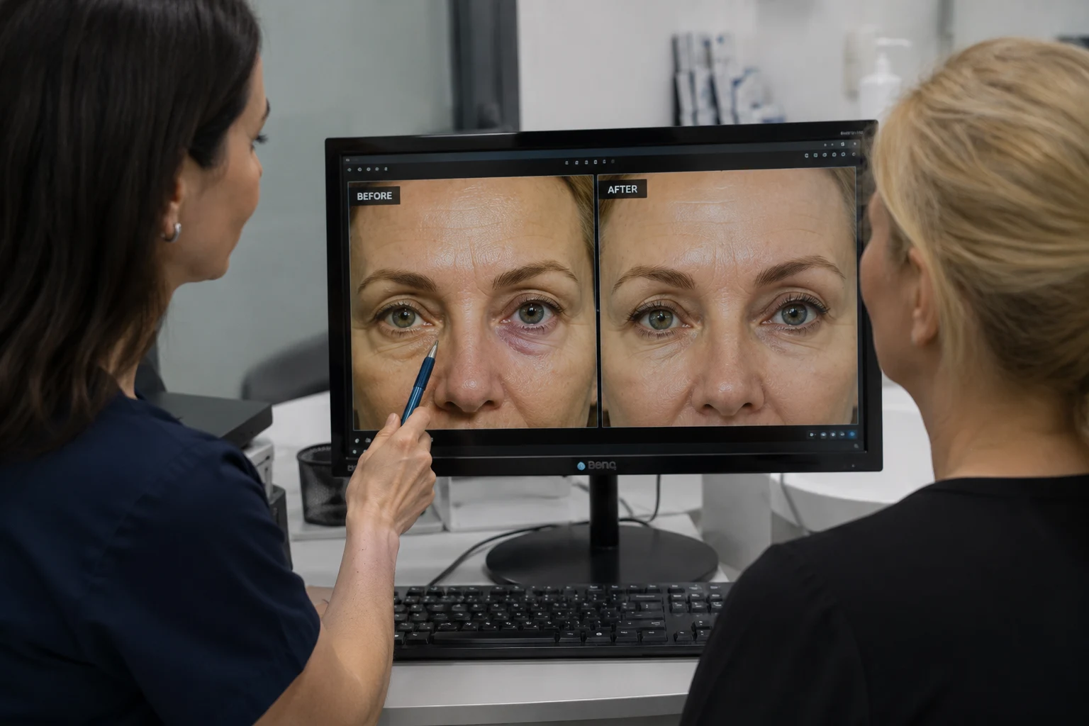 eyelid before and after