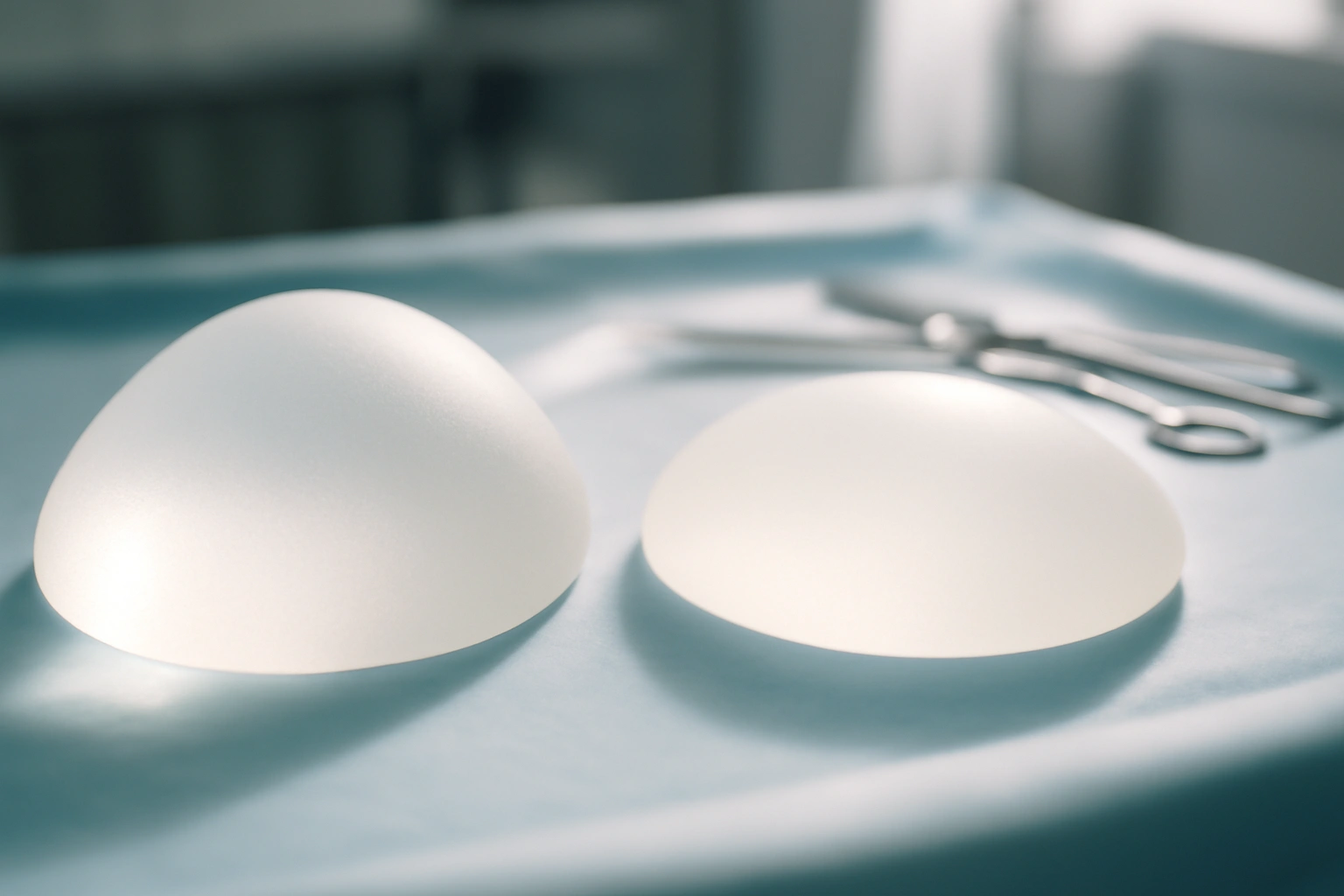 two breast implants