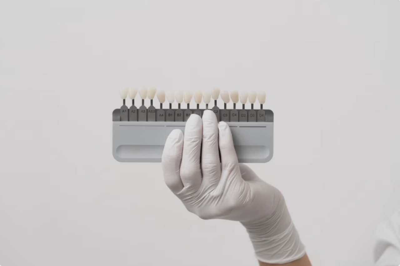tooth contouring colors
