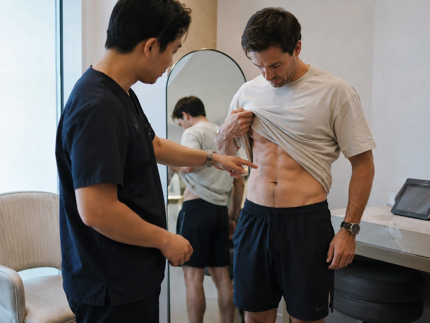 natural six pack surgery