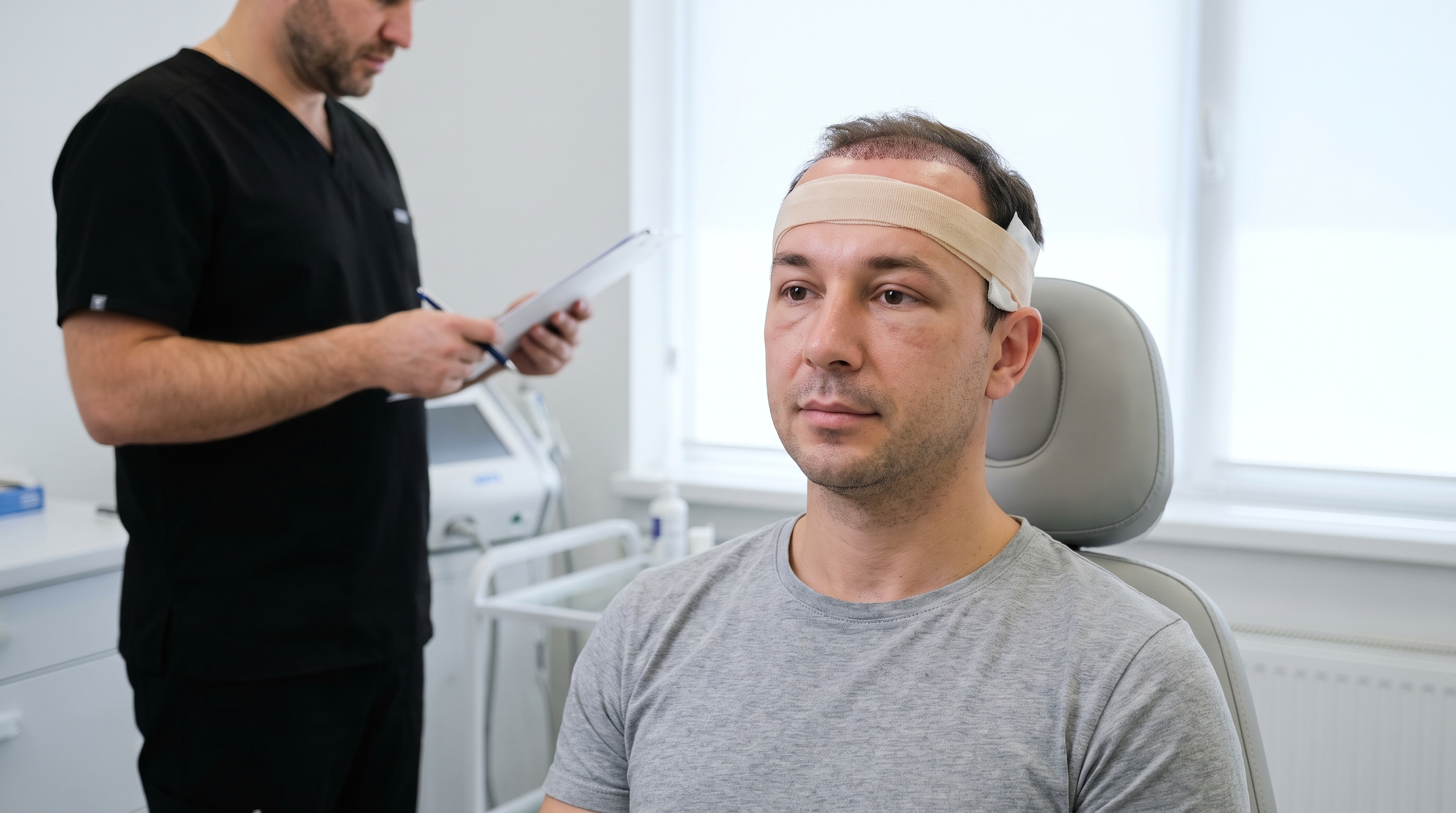 Can a Hair Transplant Cause Facial Swelling or Infection?