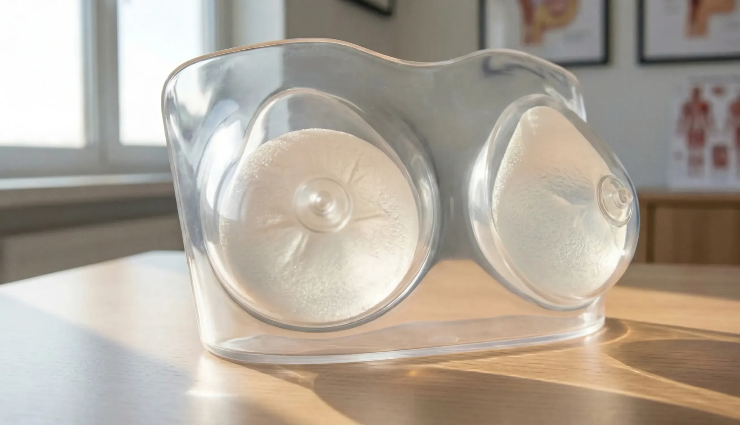 round vs teardrop implant shape anatomical model