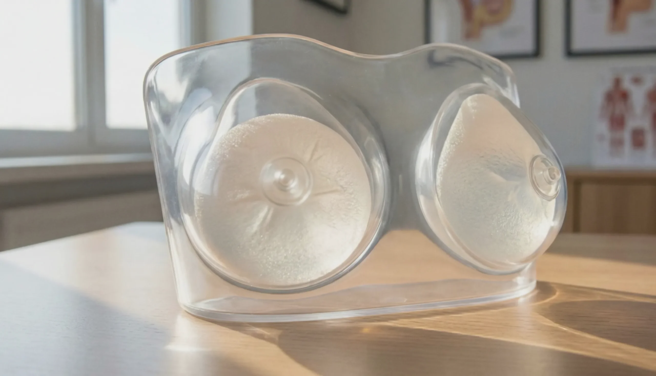 round vs teardrop implant shape anatomical model