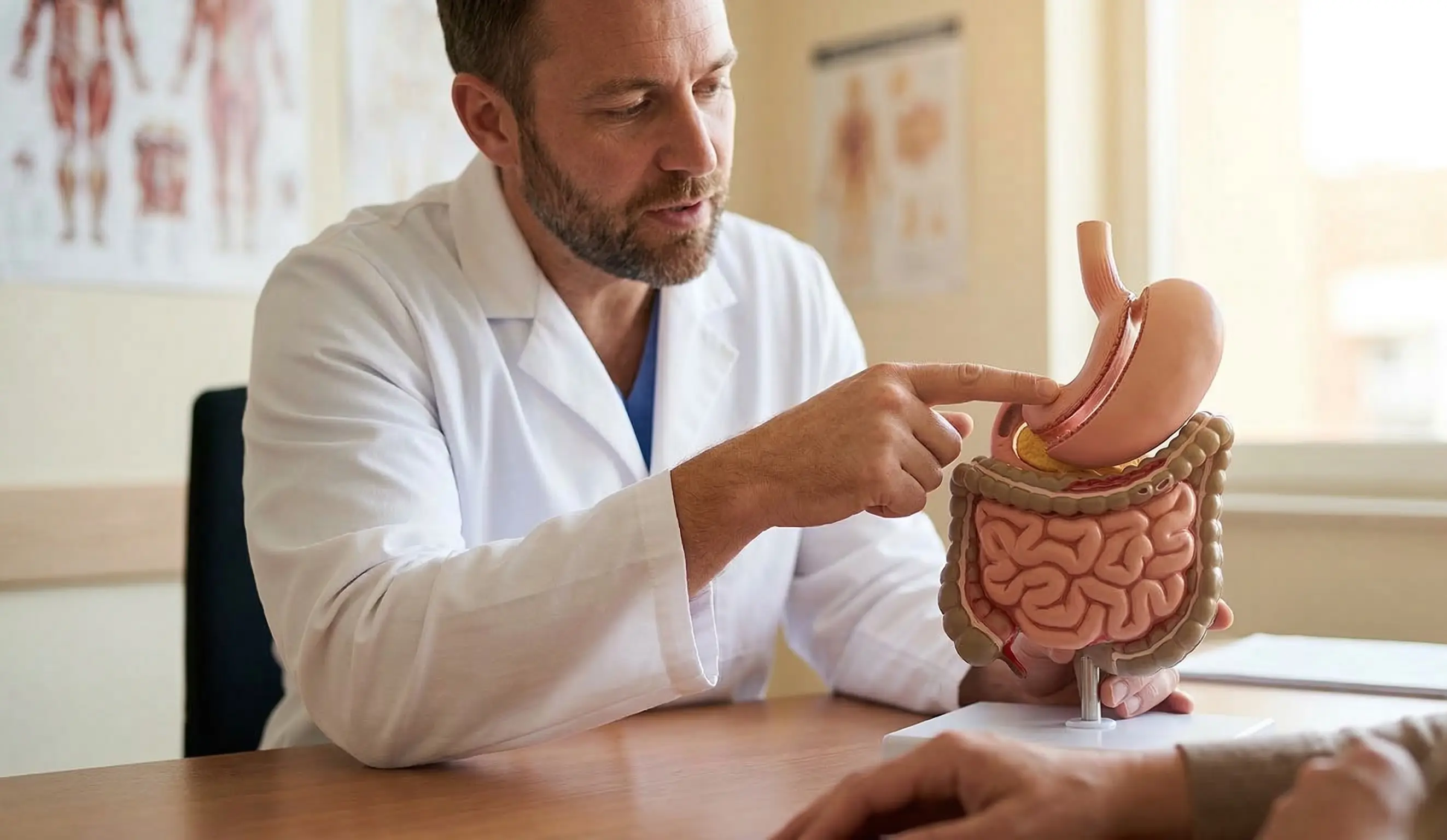 anatomical model stomach reduction diet explanation